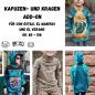 Preview: Schnittmuster Kapzun- und Kragen-Add-On Sewing4Four